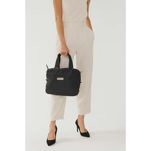 Steve Madden Bag Black Nylon Tote Purse Handbag Travel Crossbody WOMEN'S WOMAN'S